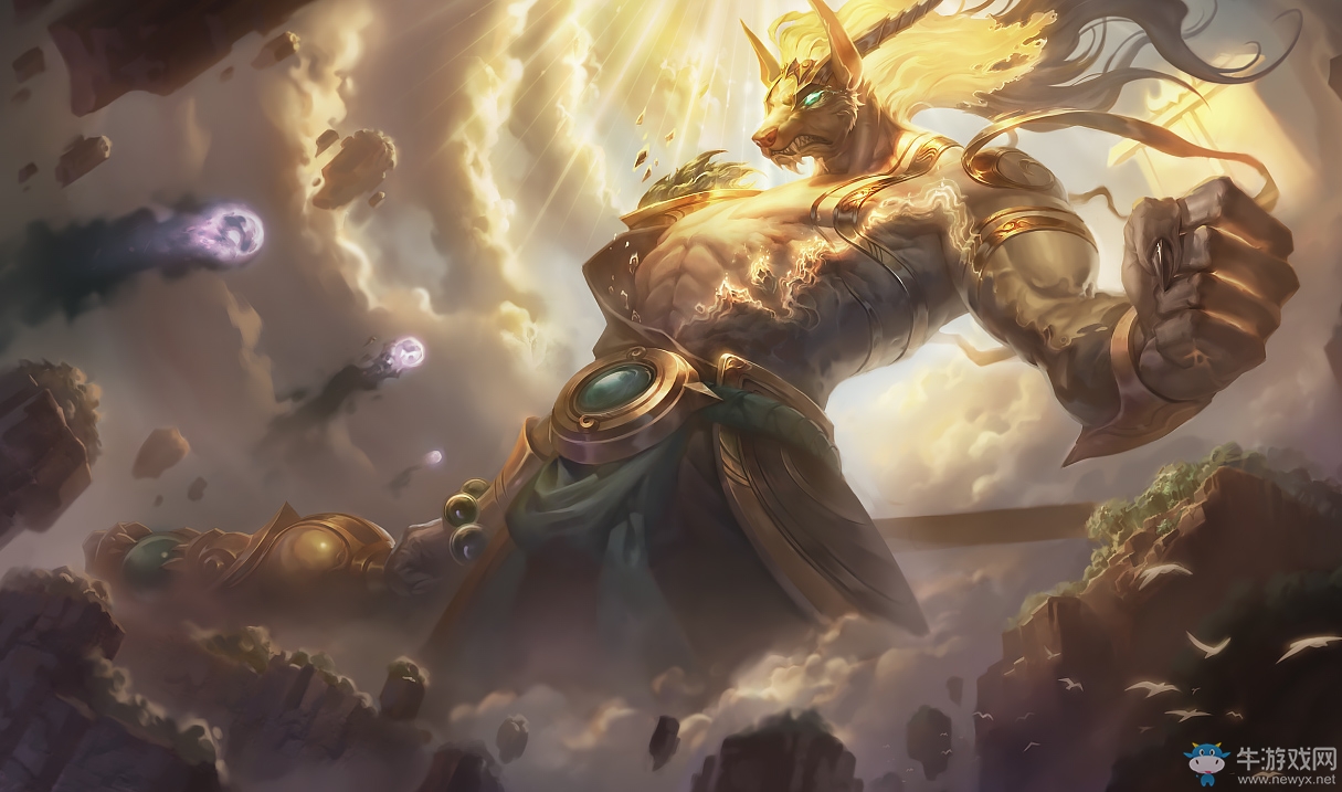 《LOL》新年守衛 內瑟斯炫彩皮膚