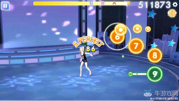 《qq炫舞》手游螢火音符分析