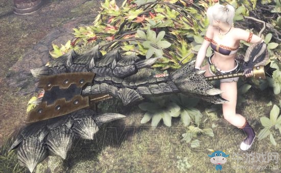 《怪物獵人：世界》角龍斬斧數據圖鑒一覽