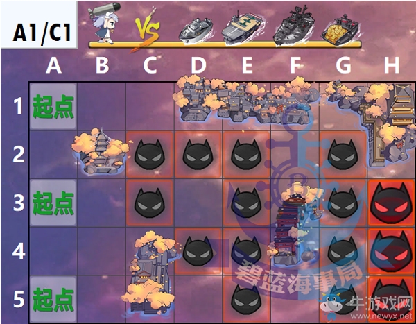 《碧藍(lán)航線》復(fù)刻紅染的參訪者C1掉落一覽