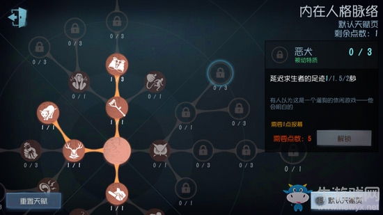 《第五人格》監(jiān)管者天賦系統(tǒng)詳解