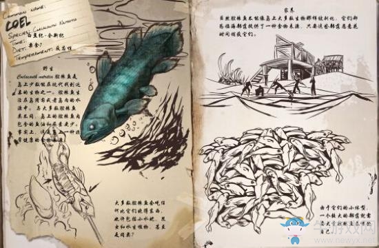 《方舟：生存進(jìn)化》腔棘魚屬性介紹
