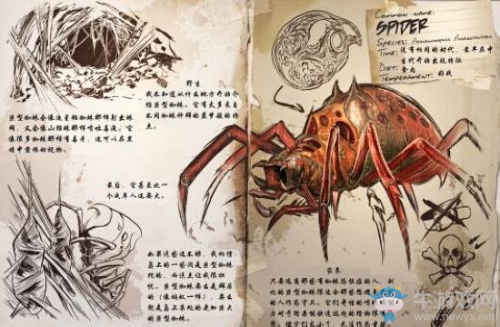 《方舟：生存進化》蜘蛛屬性介紹
