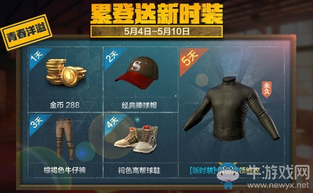 《絕地求生：全軍出擊》青春洋溢 累計(jì)登陸活動(dòng)介紹