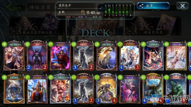 《影之詩》國服無限萬能疾走黃道邪教卡組推薦