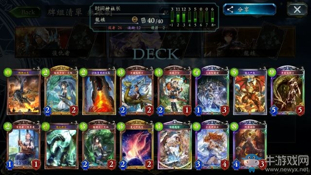 《影之詩》國服時間神龍笛社長元祖龍卡組推薦