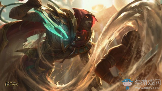 《LOL》沙漠亡靈 派克炫彩皮膚