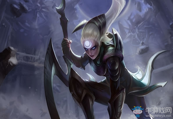 《LOL》黑暗之潮 黛安娜炫彩皮膚