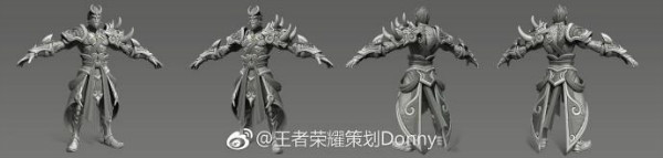 《王者榮耀》4位全新英雄模型一覽