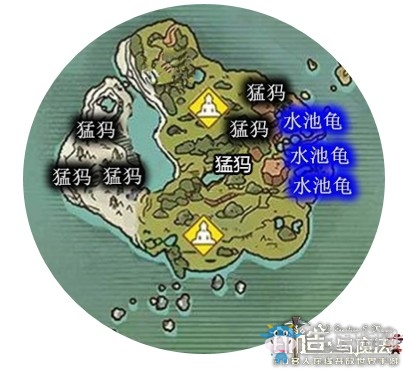 《創(chuàng)造與魔法》所有小島資源大全