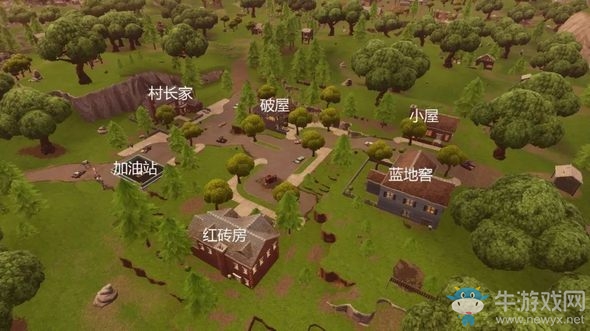 《堡壘之夜》手游全地圖地區(qū)介紹