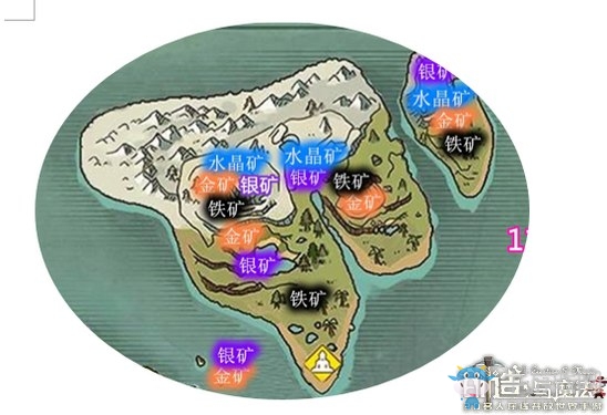 《創(chuàng)造與魔法》郁金香平原資源大全