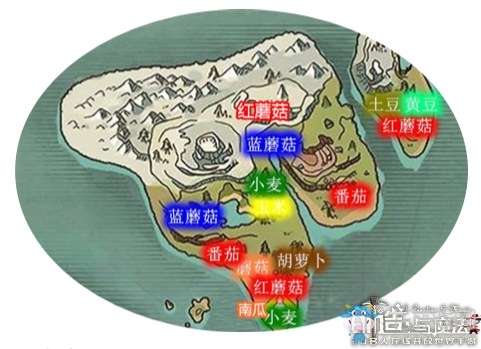 《創(chuàng)造與魔法》郁金香平原資源大全