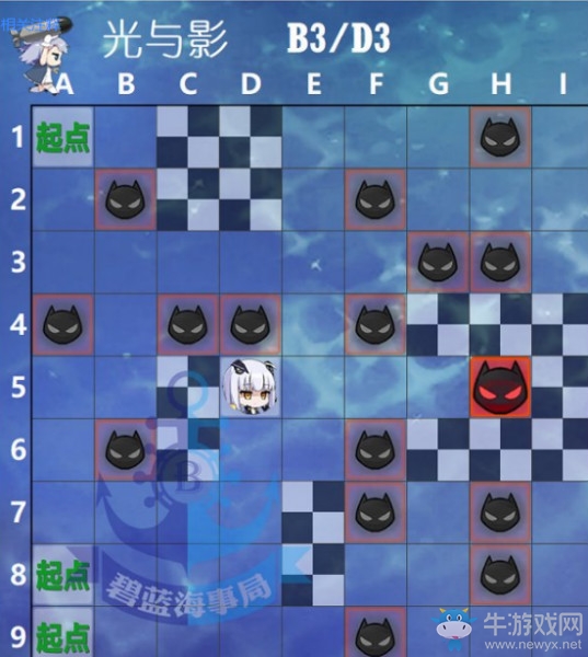 《碧藍(lán)航線(xiàn)》光與影的鳶尾之華B3通關(guān)攻略