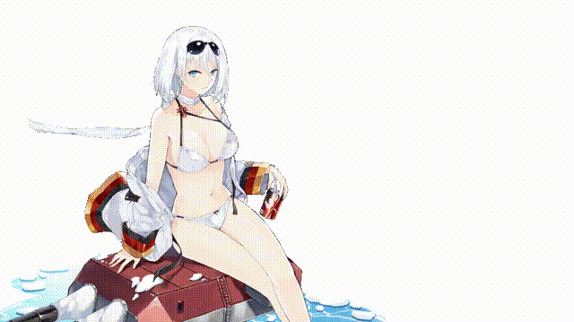 《碧藍(lán)航線》提爾比茨泳裝Live2D皮膚一覽