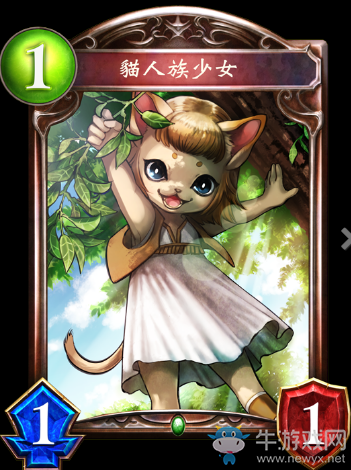 《影之詩》幼年貓人卡牌圖鑒