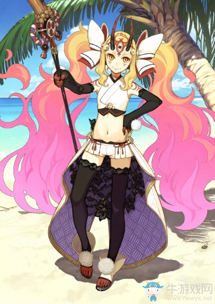 《FGO》泳裝茨木童子立繪一覽
