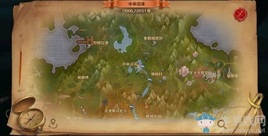 《萬(wàn)王之王3D》迷霧沼澤風(fēng)景點(diǎn)位置坐標(biāo)匯總