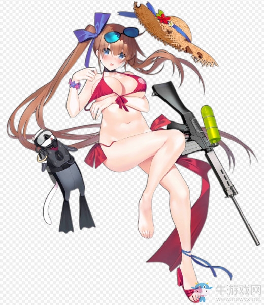 《少女前線》FAL泳裝裝扮“FAL的夏天