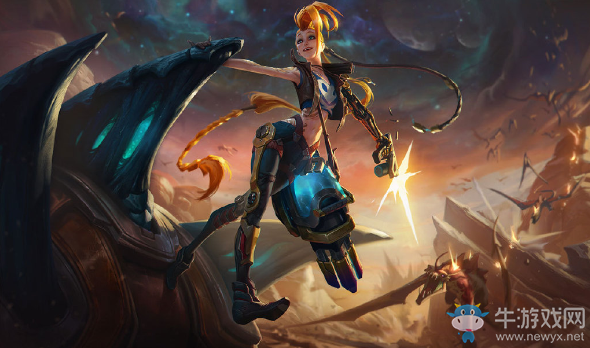 《LOL》奧德賽 金克絲炫彩皮膚