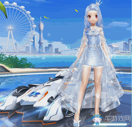 《QQ飛車》手游天秤冰星套裝介紹