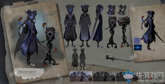 《第五人格》約瑟夫皮膚亞茲拉爾展示動(dòng)作一覽