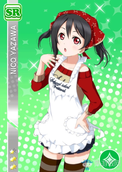 《LoveLive學園偶像祭》矢澤妮可【居家偶像】卡牌介紹