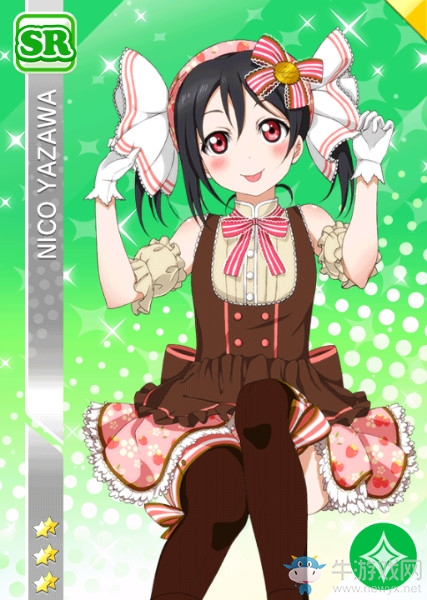 《LoveLive學園偶像祭》矢澤妮可【居家偶像】卡牌介紹