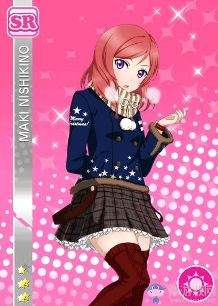 《LoveLive學園偶像祭》西木野真姬【圣誕頌歌】卡牌介紹