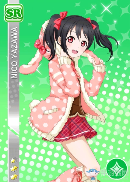 《LoveLive學園偶像祭》矢澤妮可【好孩子的圣誕節】卡牌介紹