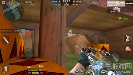 《CF》手游新年廣場水下技巧介紹