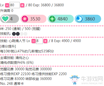 《LoveLive學園偶像祭》小泉花陽【心跳情人節】卡牌介紹