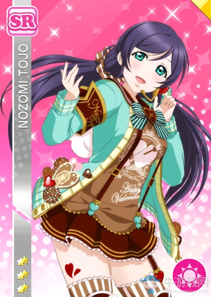 《LoveLive學(xué)園偶像祭》東條?！鹃_(kāi)心情人節(jié)】卡牌介紹