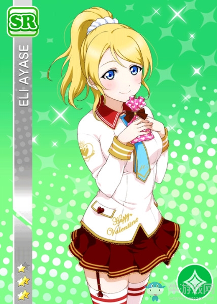 《LoveLive學(xué)園偶像祭》絢瀨繪里【一顆巧克力】卡牌介紹