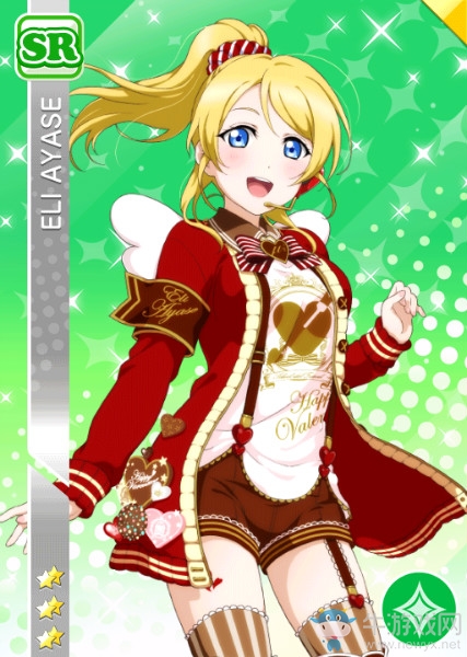 《LoveLive學(xué)園偶像祭》絢瀨繪里【一顆巧克力】卡牌介紹