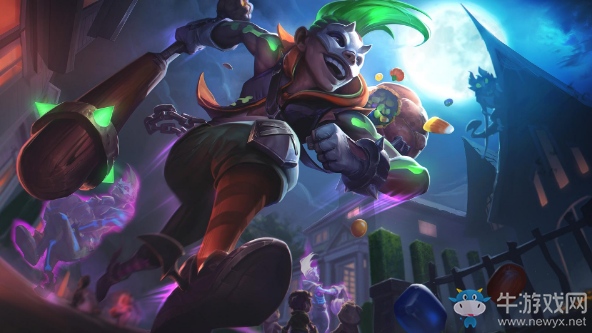 《LOL》不給糖就搗蛋 艾克皮膚介紹