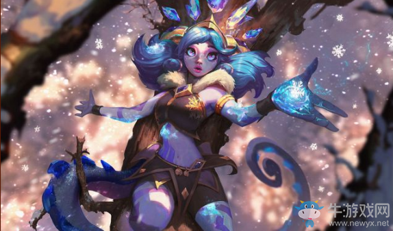 《LOL》冬日奇跡 妮蔻炫彩皮膚