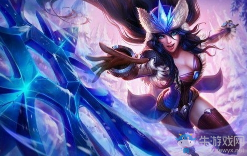 《LOL》冰雪風暴 希維爾炫彩皮膚