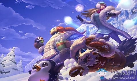 《LOL》冰雪節 巴德炫彩皮膚
