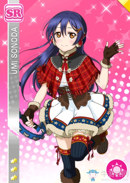 《LoveLive學(xué)園偶像祭》園田海未【雪山特訓(xùn)】卡牌介紹