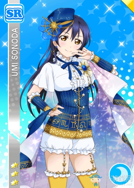 《LoveLive學(xué)園偶像祭》園田海未【夜晚觀星】卡牌介紹