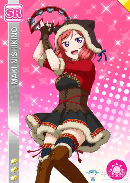 《LoveLive學園偶像祭》西木野真姬【今天去滑雪場】卡牌介紹