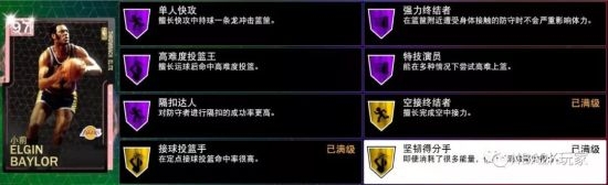 《nba2k19》粉鉆埃爾金貝勒徽章介紹