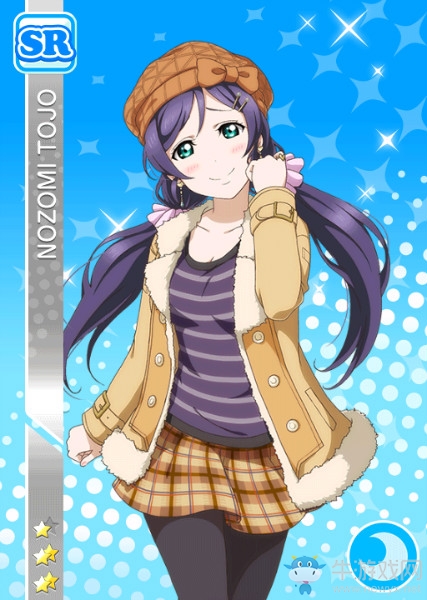 《LoveLive學園偶像祭》東條希【配對小熊】卡牌介紹