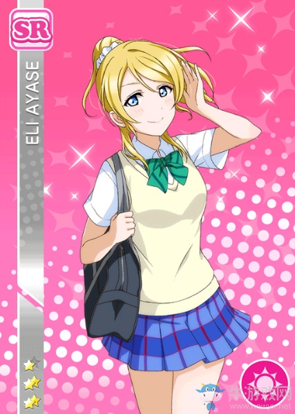 《LoveLive學園偶像祭》絢瀨繪里【純潔的心意】卡牌介紹