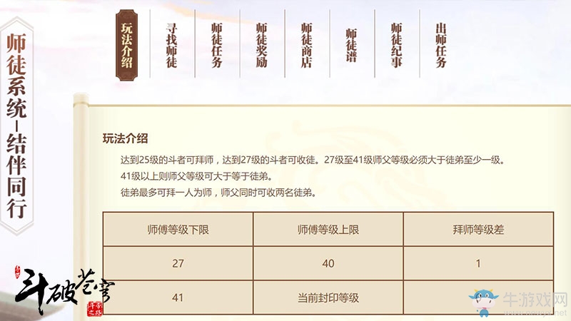 斗破蒼穹手游年終新版發(fā)布：“良師益友”師徒系統(tǒng)暖心上線