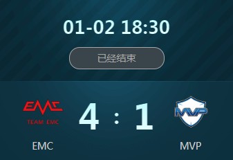 《王者榮耀》2018冬季冠軍杯1月2日EMC  vs MVP視頻