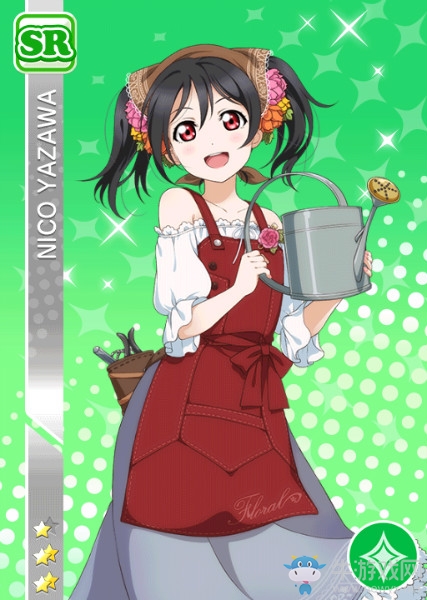 《LoveLive學園偶像祭》矢澤妮可【美麗花朵】卡牌介紹