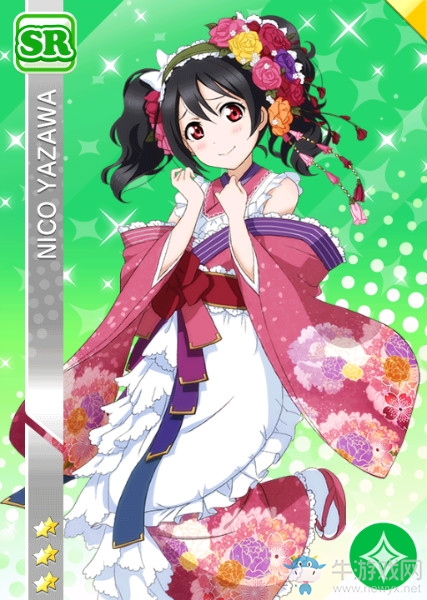 《LoveLive學園偶像祭》矢澤妮可【美麗花朵】卡牌介紹