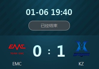 《王者榮耀》2018冬季冠軍杯1月6日小組賽EMC vs KZ視頻